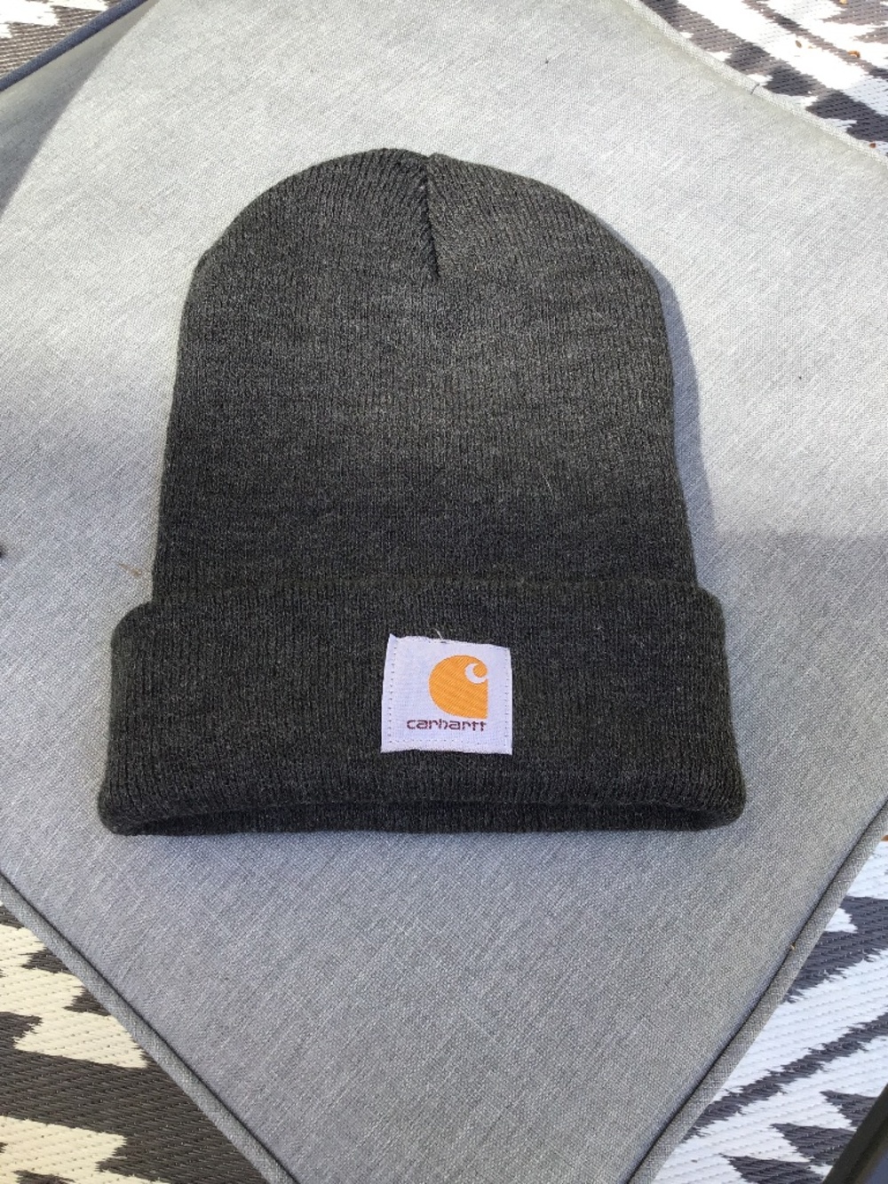 Carhardt Gray Beanie